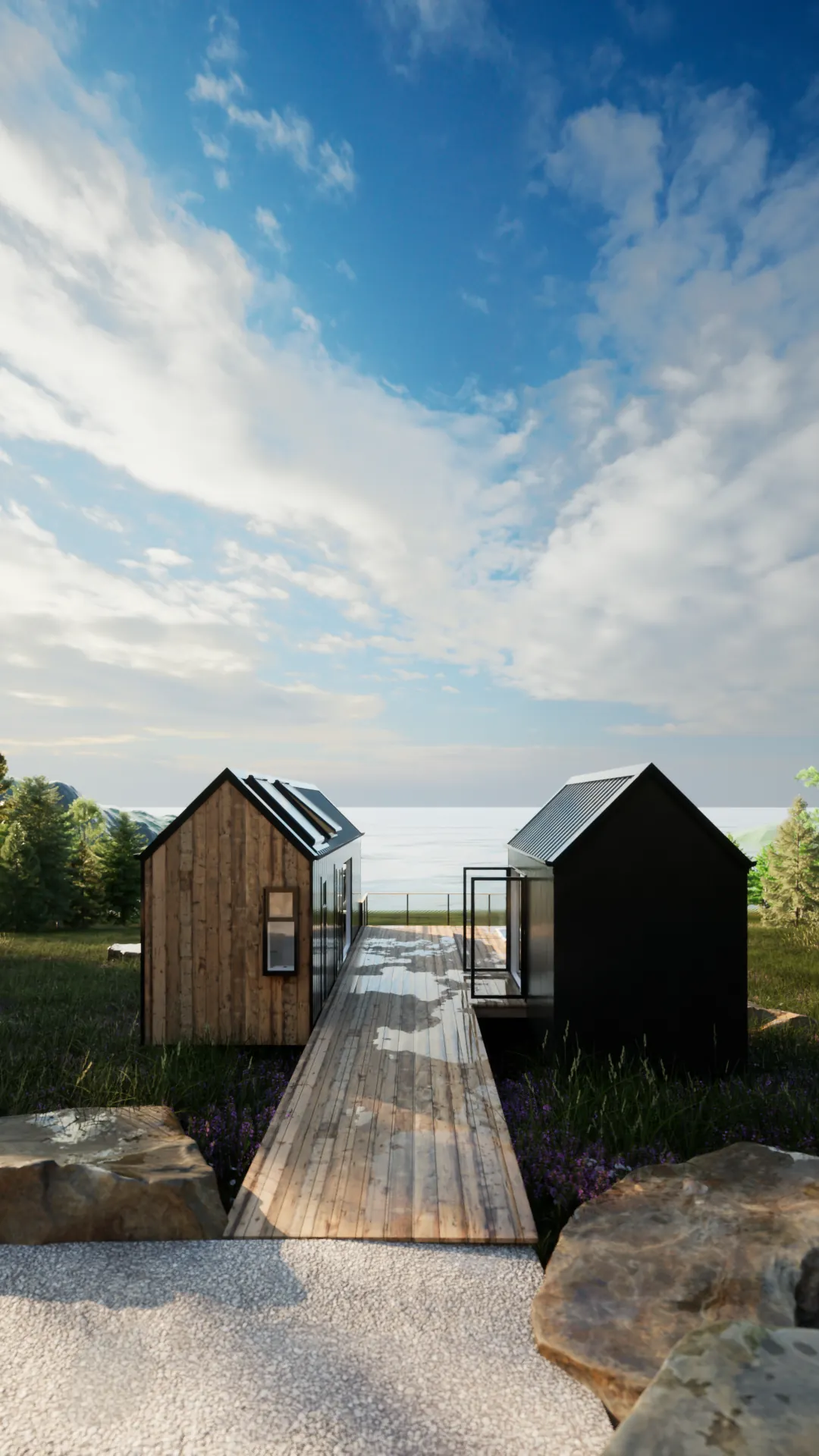 Ridgeline retreat