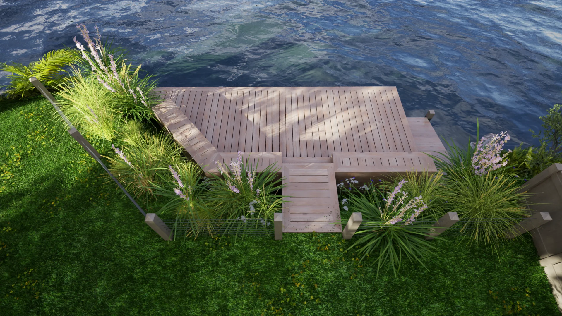 Ohau Boat Deck — view 3