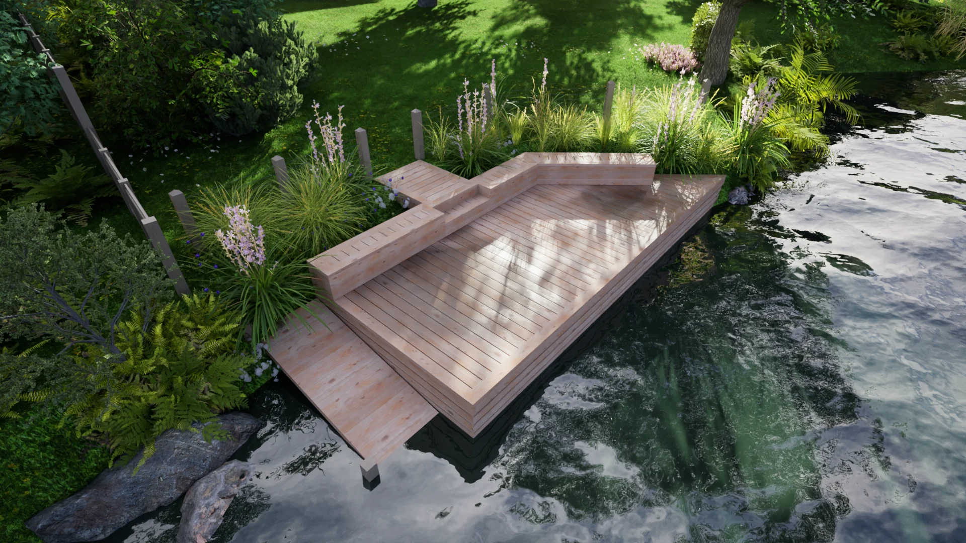Ohau Boat Deck — view 4